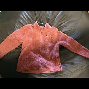 Victoria secret Pink Sherpa quarter zip